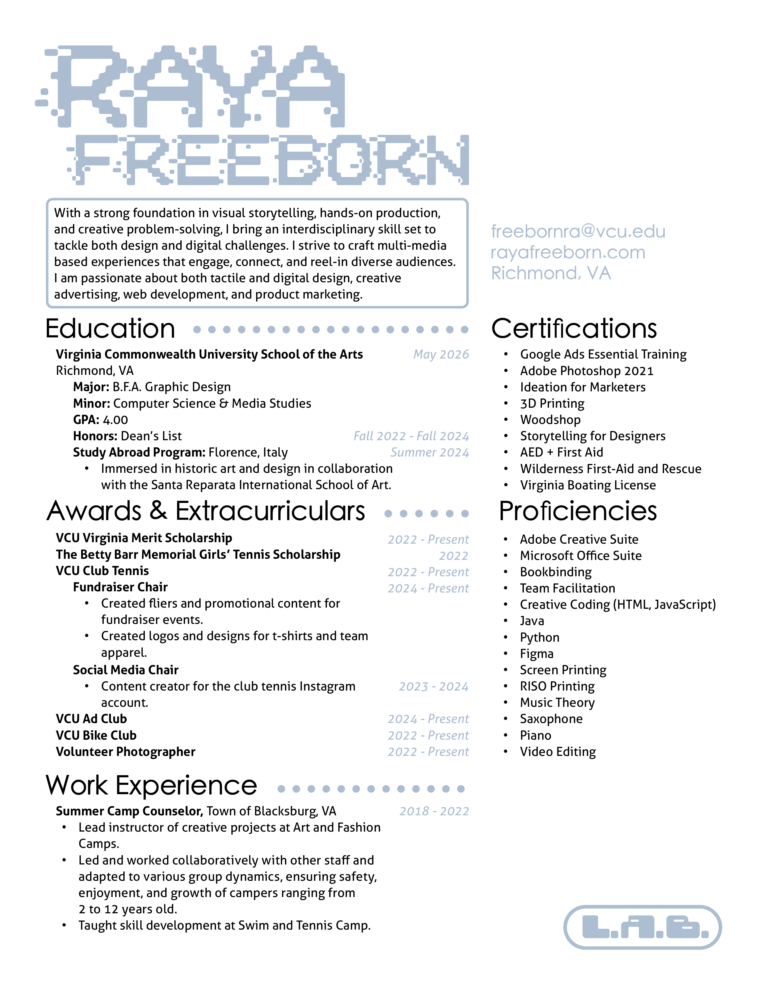 resume image